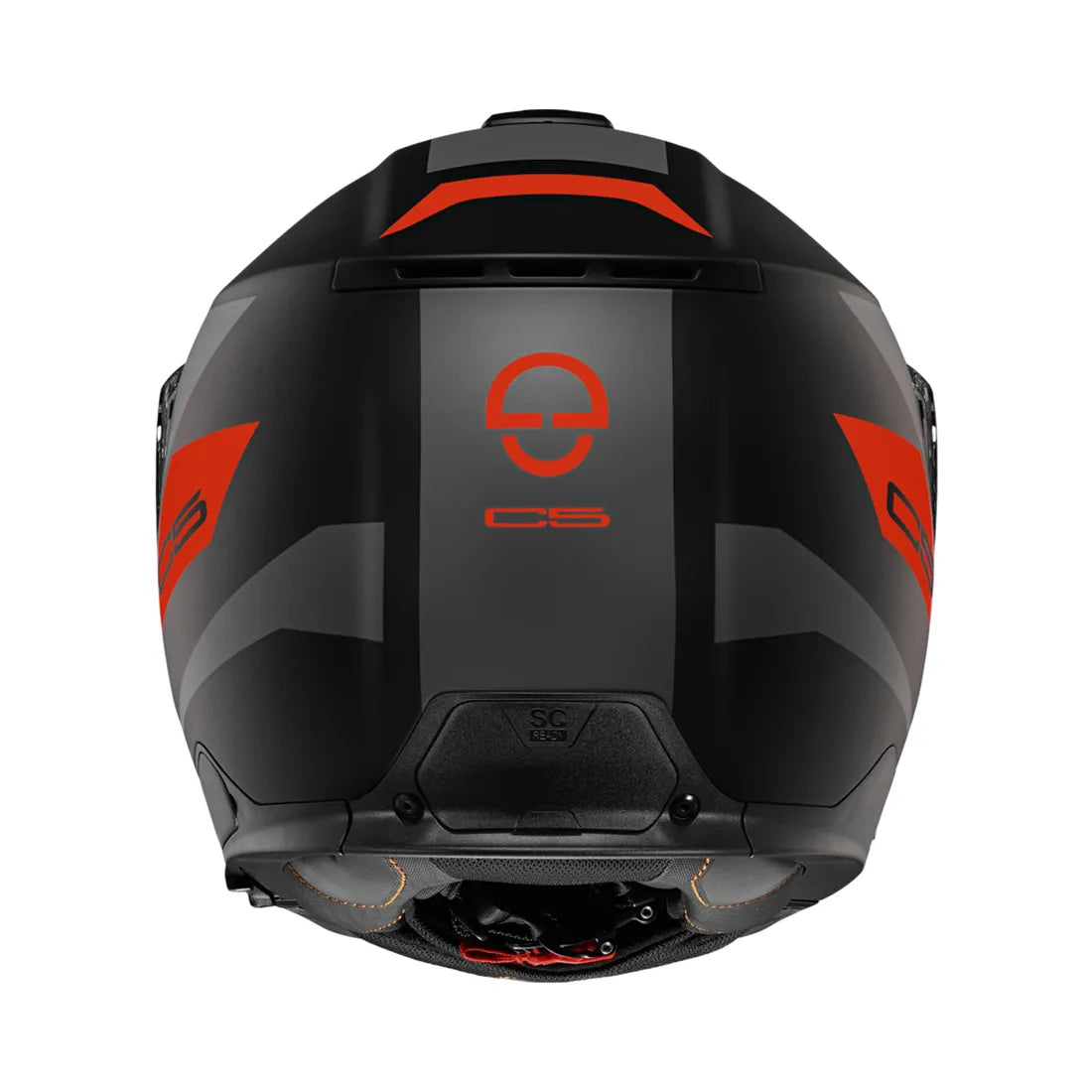 Schuberth Öppningsbar Mc-Hjälm C5 Eclipse Svart /Röd