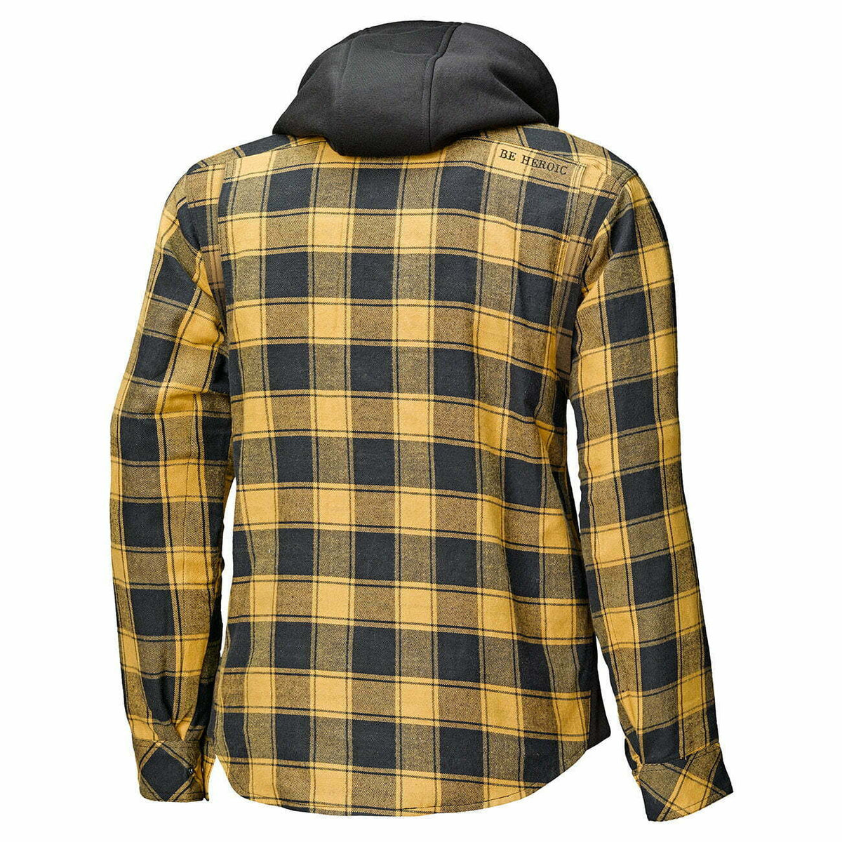 Vastgehouden Kevlar MC -shirt Lumberjack II zwart /geel