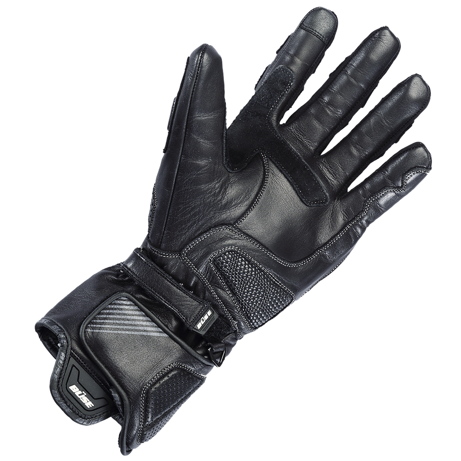 Büse Mc-Sport Gloves Pit Lane Pro Black