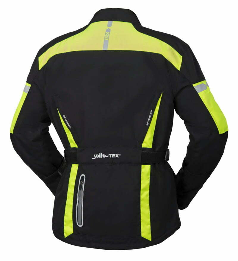 IXS Textile MC Jacke Pacora St Schwarz /Grippe