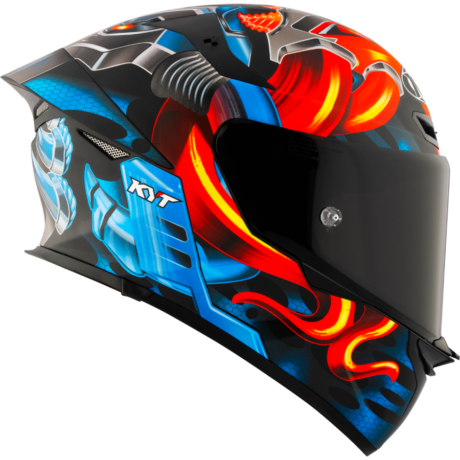 Kyt Integral MC Helmet TT-Revo Gear E6 Black /Red /Blue