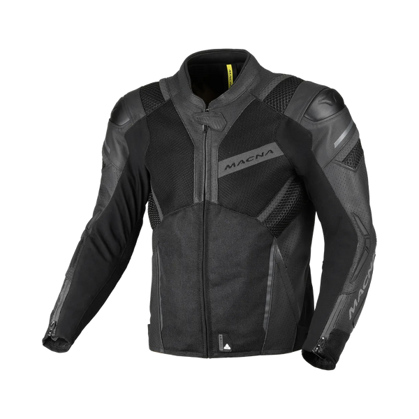 Veste Macna Leather MC Galvic Black