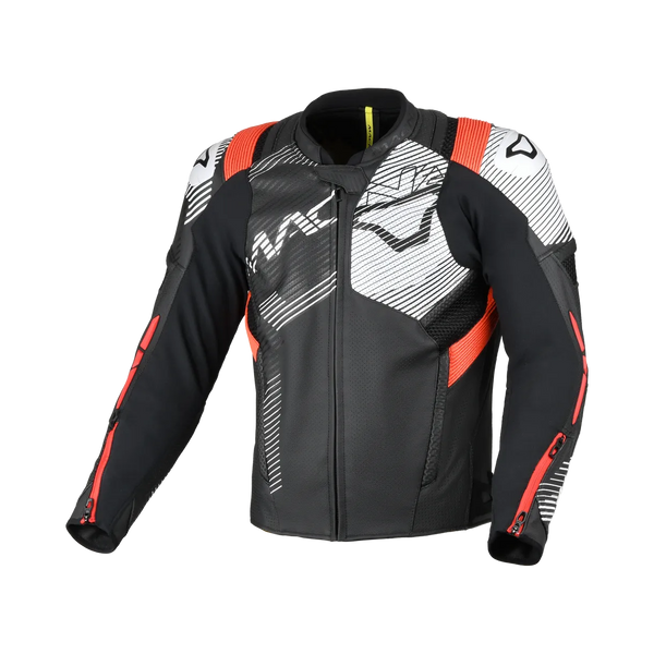 Macna Leather MC-Jacket Ignite Black / Red