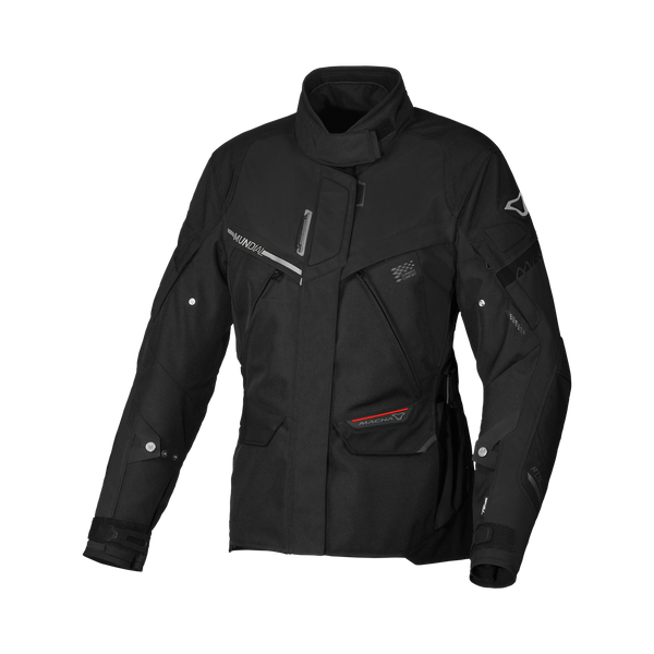 Macna Lady Textile MC Jacke Mundial Schwarz