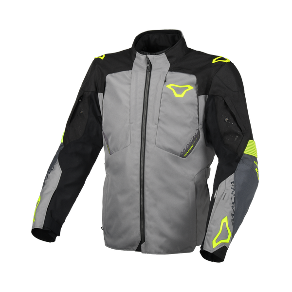 Macna textile mc veste notch gris / noir / grippe