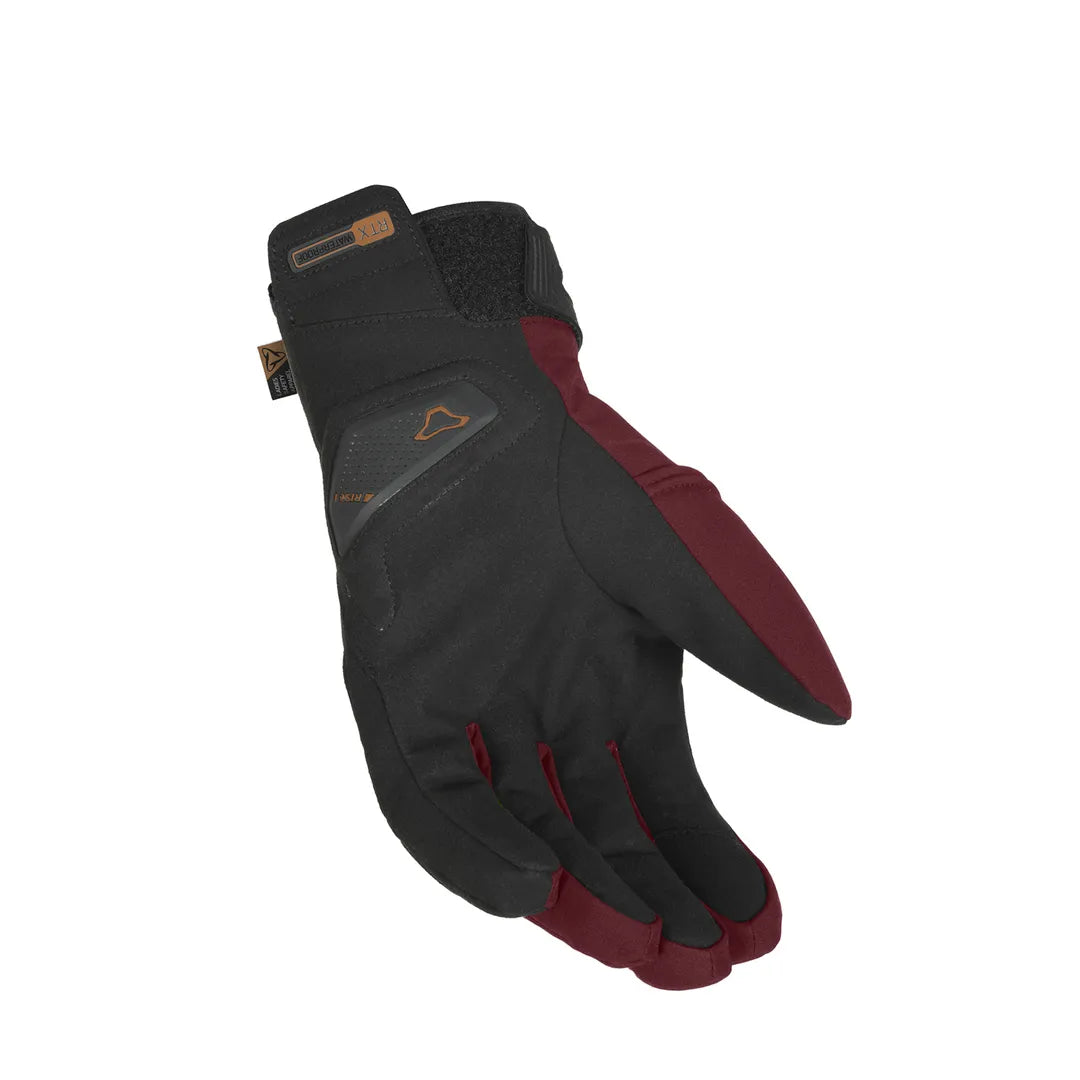 Macna Lady MC Handschuhe Dunkel wasserdichte RTX rot