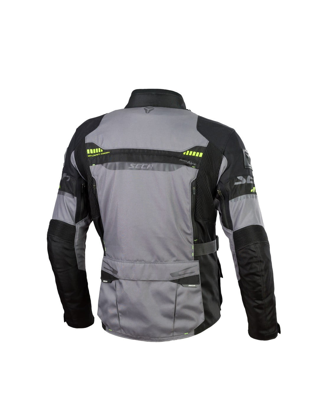 Seca textiel MC Jacket Arrakis II Gray /Black