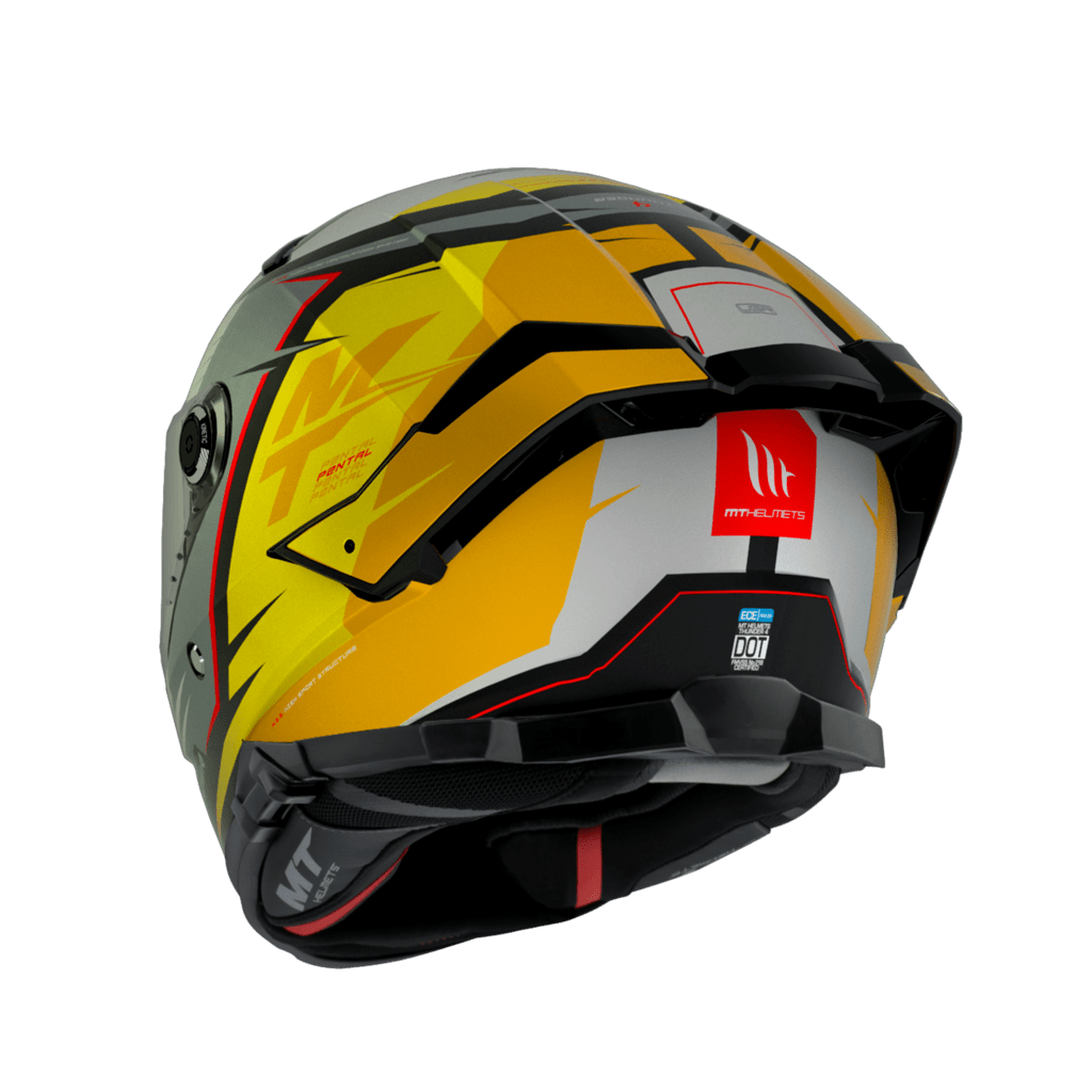 MT -Helme Integral MC Helm Thunder 4 SV Pental Pearl Gul