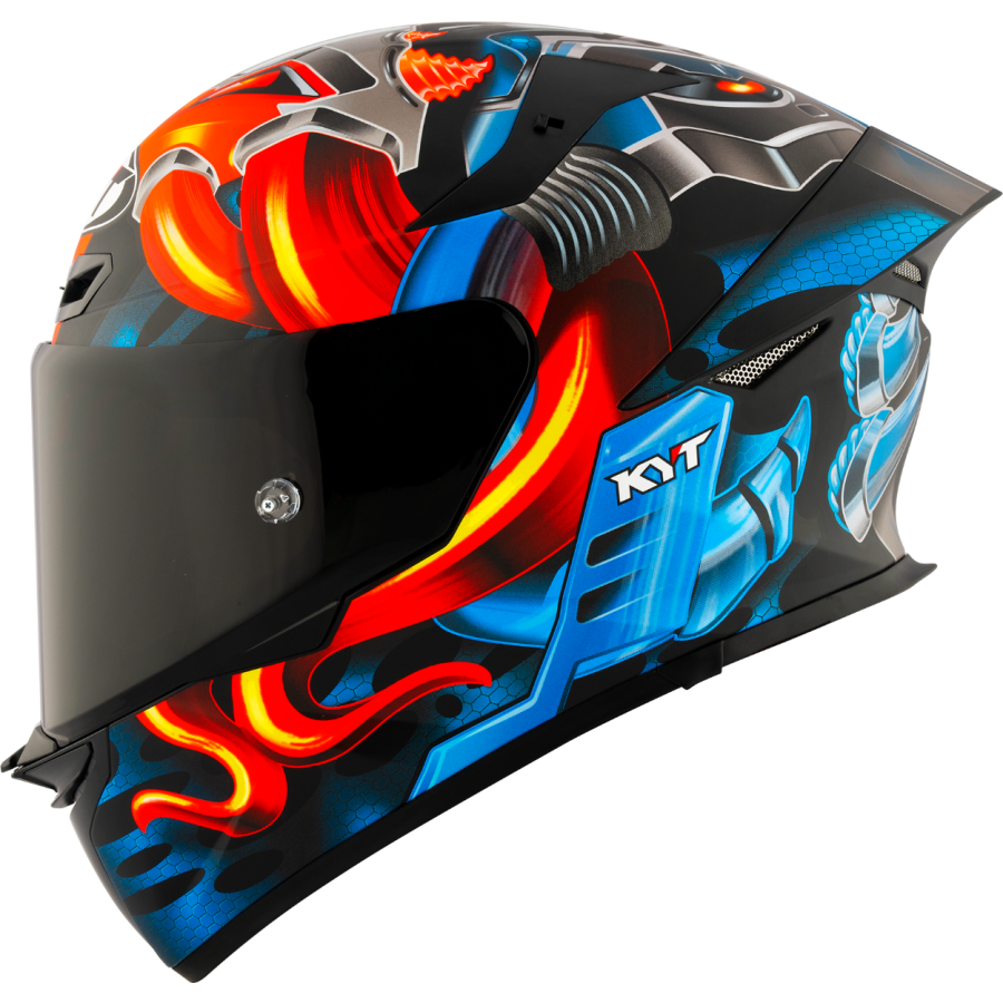 Kyt Integral MC Helmet TT-Revo Gear E6 Black /Red /Blue