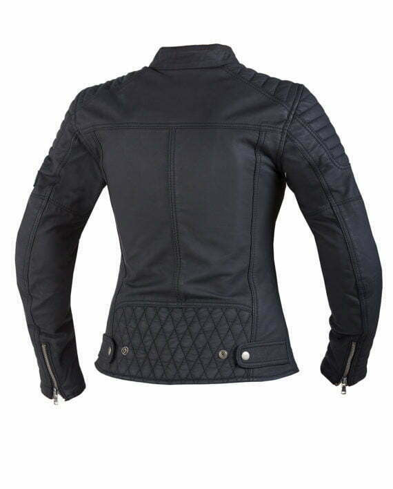 Rebelhorn Lady Mc-Leather Jacke Hunter Pro Black Black