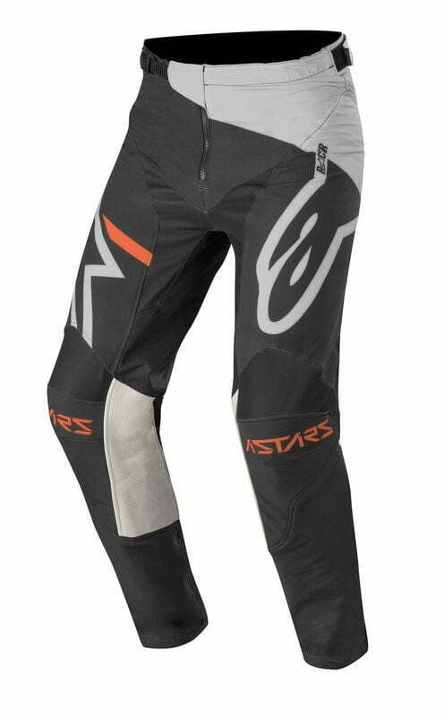 Alpinestars racer tech kompas broek licht grijs/ zwart