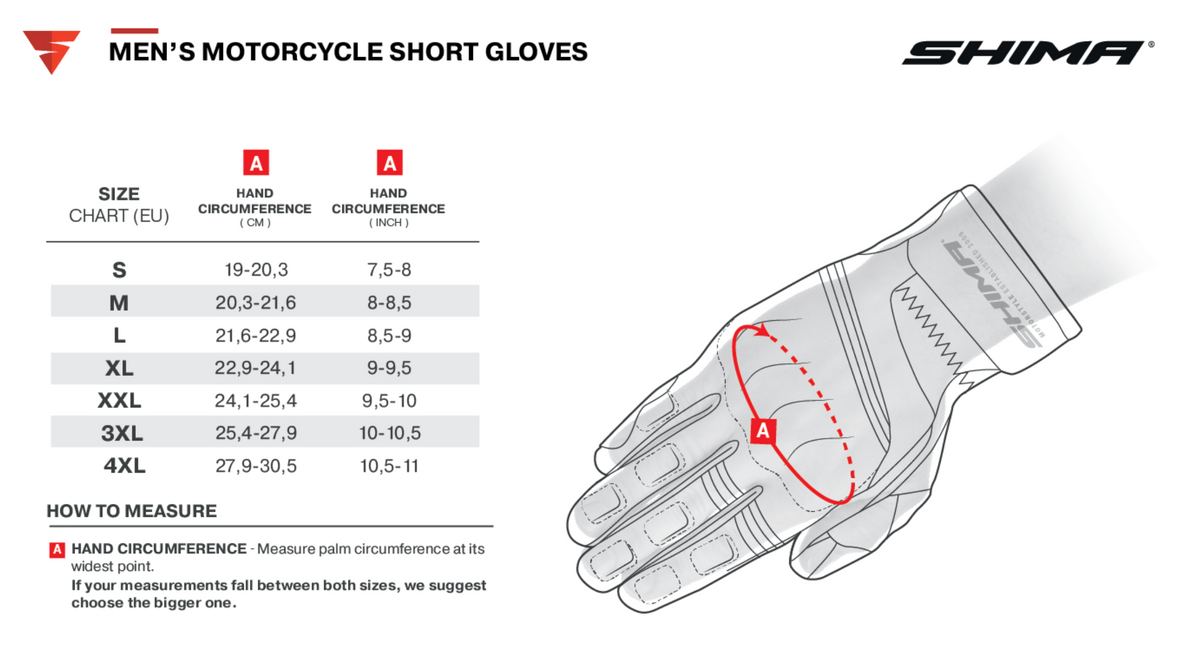 Shima MC Handschuhe Schatten TFL Schwarz