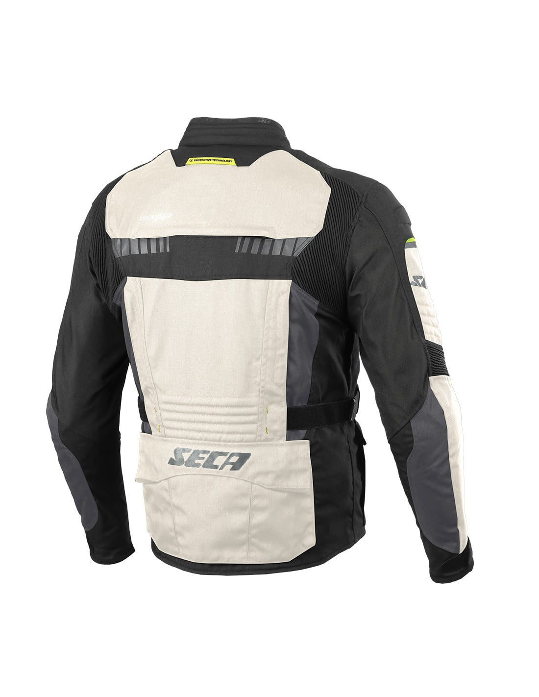 Seca Textil Mc-Jacke X-Tour Grau /Schwarz 