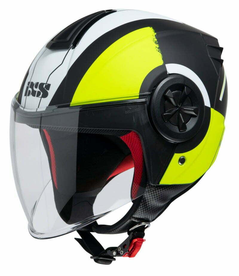 Ixs open mc helm 851 2.0 zwart /griep