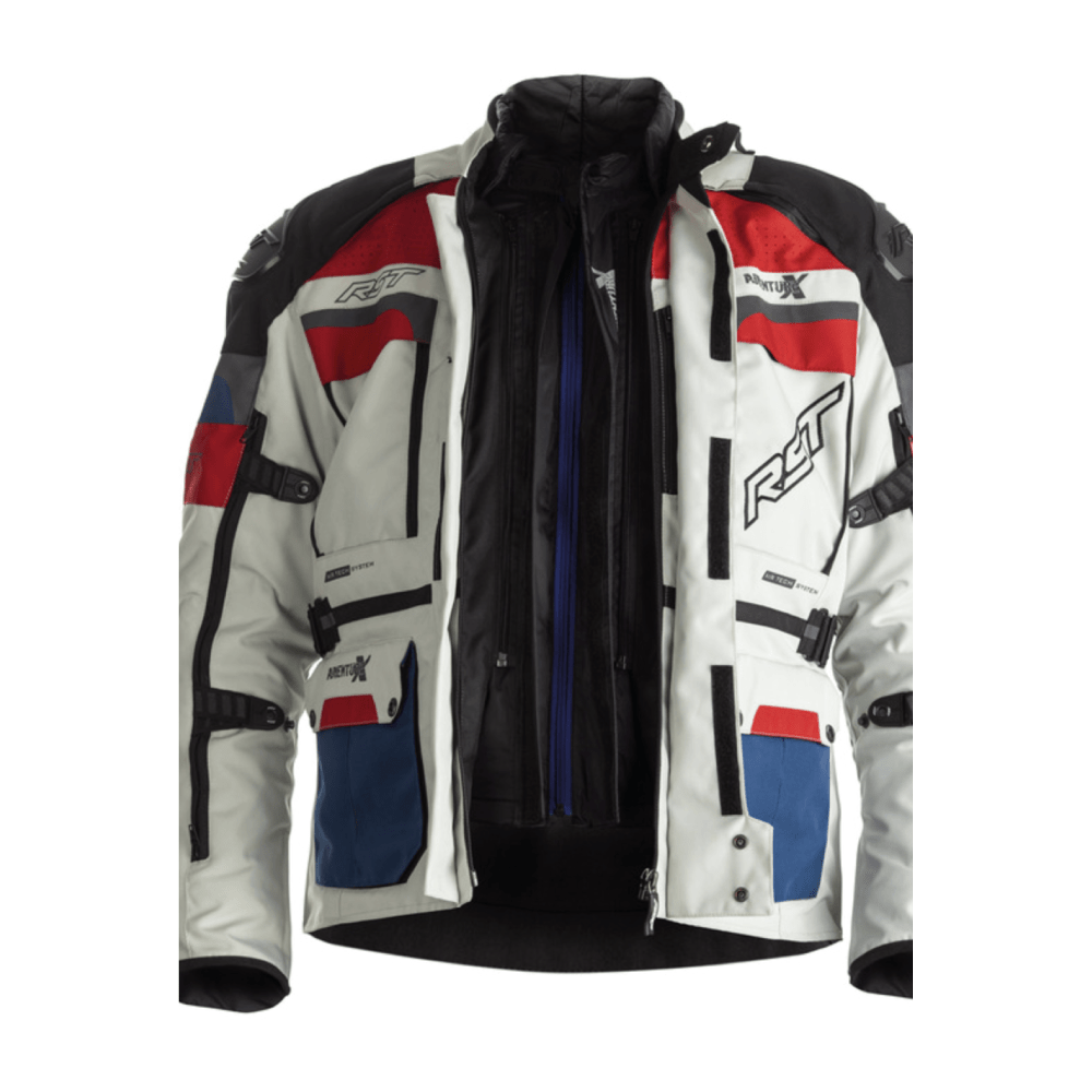 Rst textile mc-jacket adventure-x blue /red