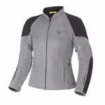 Shima Dam Textil Mc-Jacke Jet Grau 