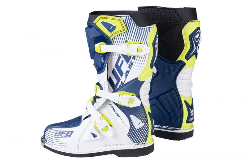 Ufo kids cross boots typhoon white /blue