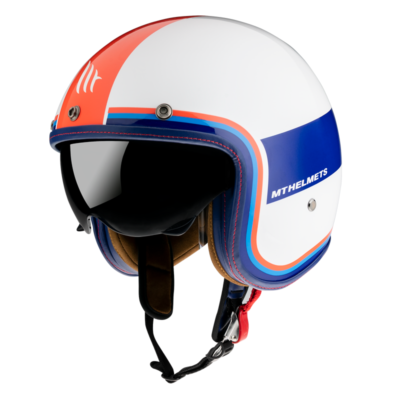 MT Helmets Öppen Mc-Hjälm Le Mans Tant D15