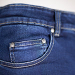 GMS KEVLAR MC-Jeans rammeltje blauw