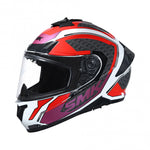 SMK Integral MC Helm Typhoon Rd1 Weiß /Rot