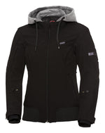 ixs dame softshell mc jas so moto zwart