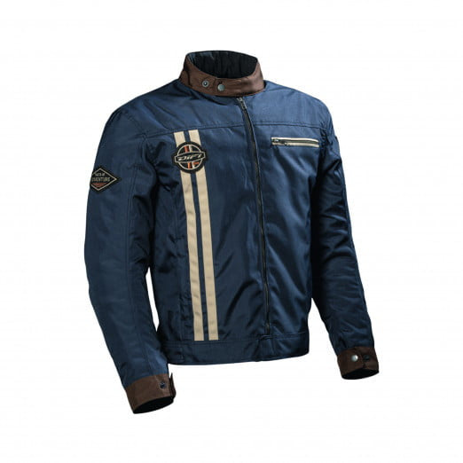 DIFI Textile MC Jacke Osbourne aerotex blau