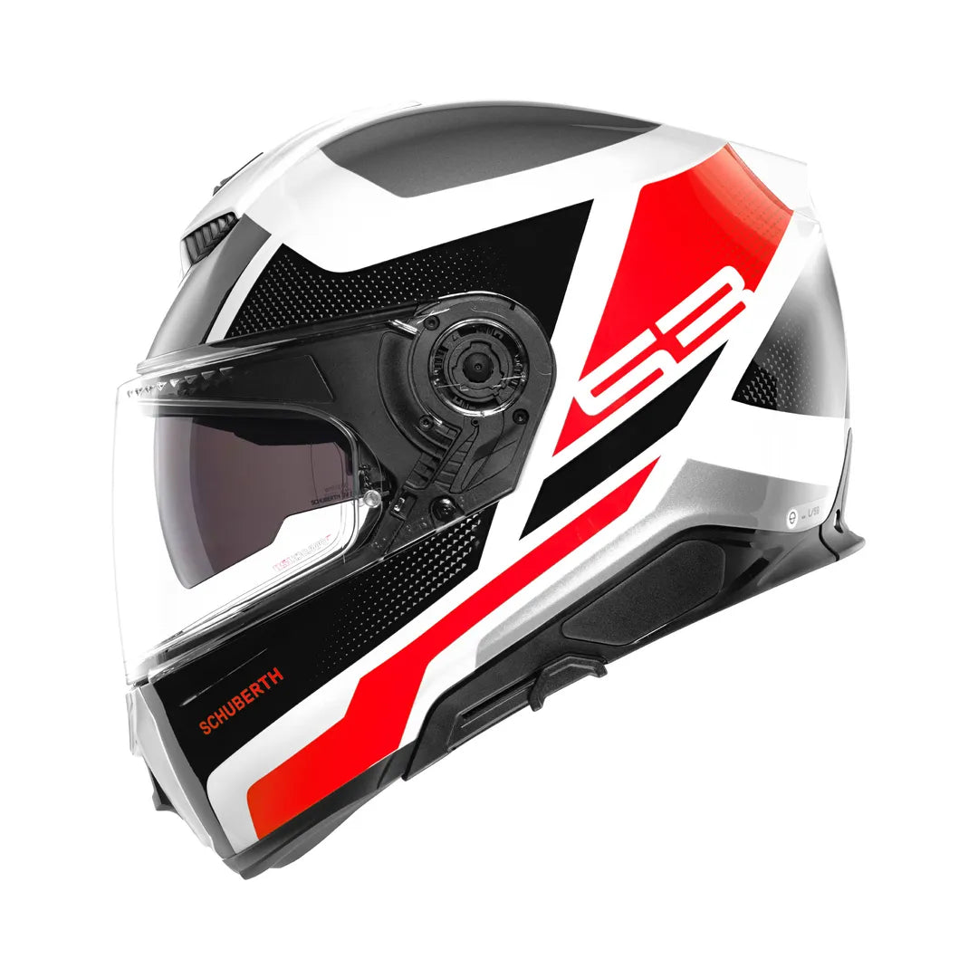 Schuberth Integralhjälm S3 Daytona Vit /Röd