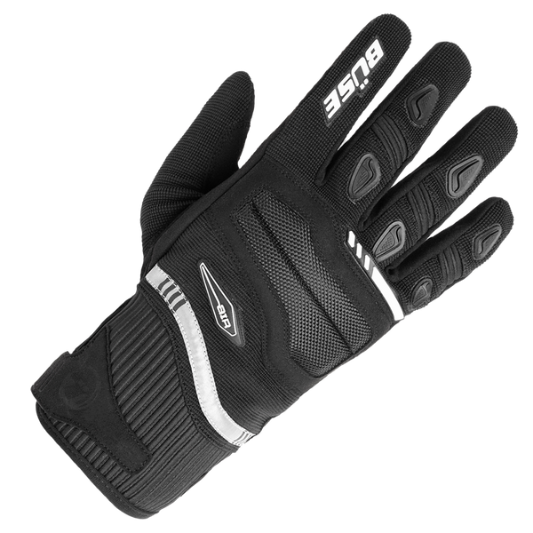 Büse Mc-Gloves frisches Schwarz /Weiß