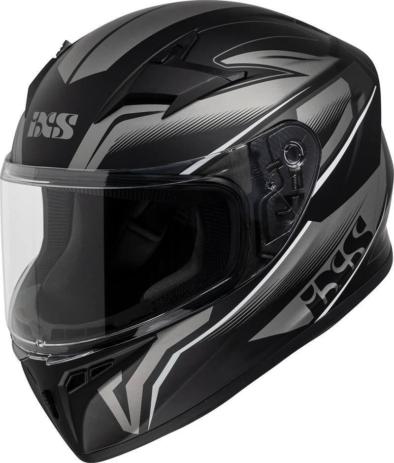 IXS Child Integral MC Helm 136 2.0 Schwarz /Grau