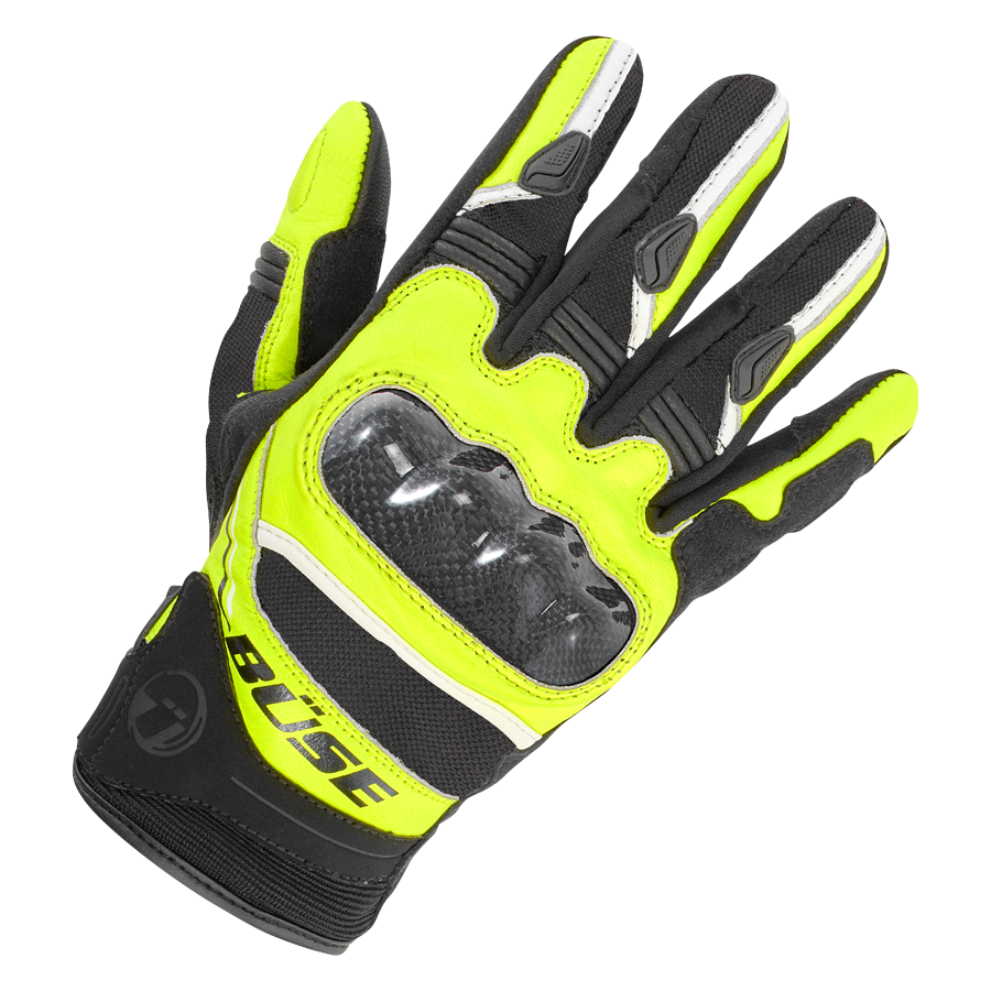 Büse MC-Gloves Safe Ride Schwarz /Grippe