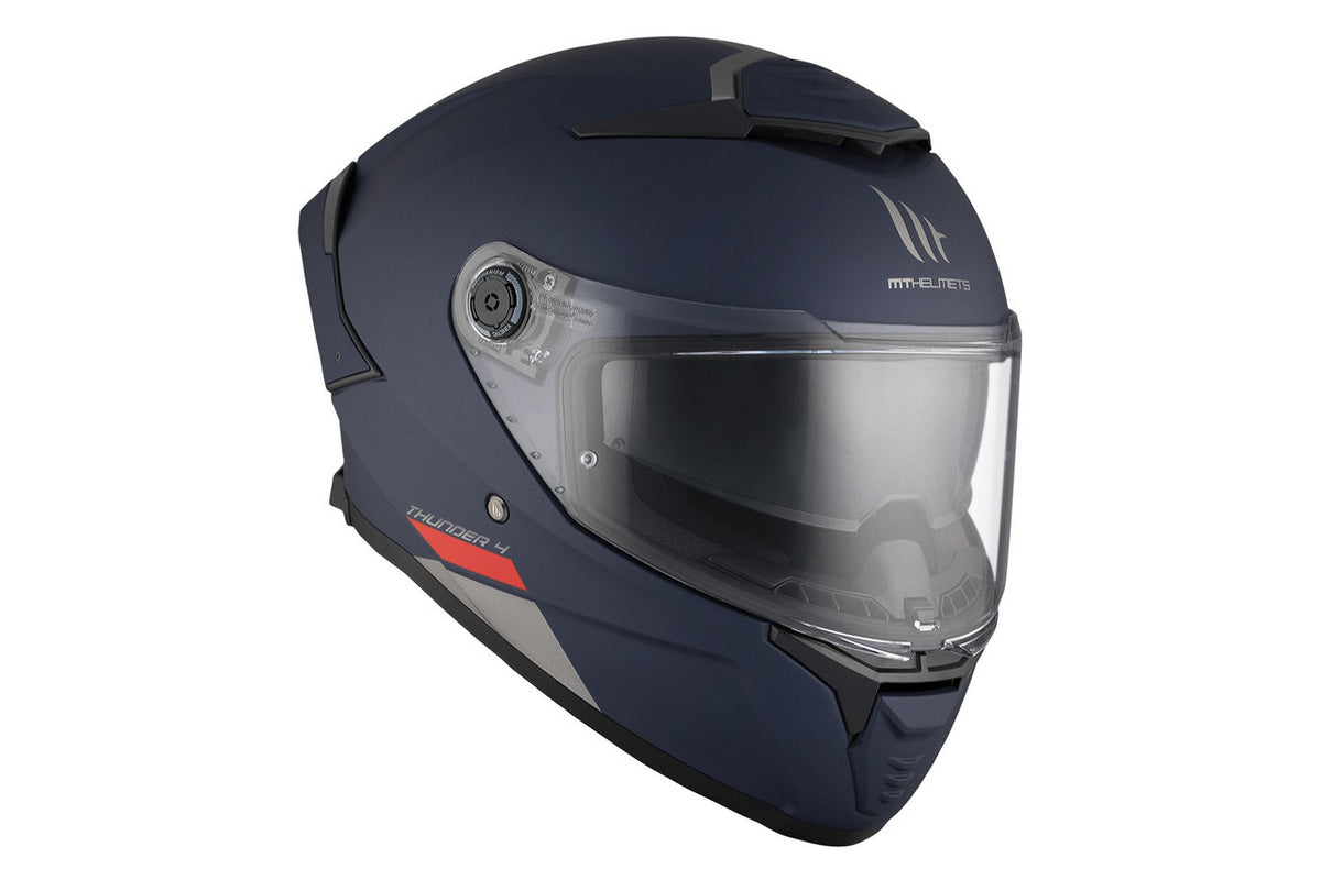 MT Helmets Integral Mc-Hjälm Thunder 4 SV Matt Blå