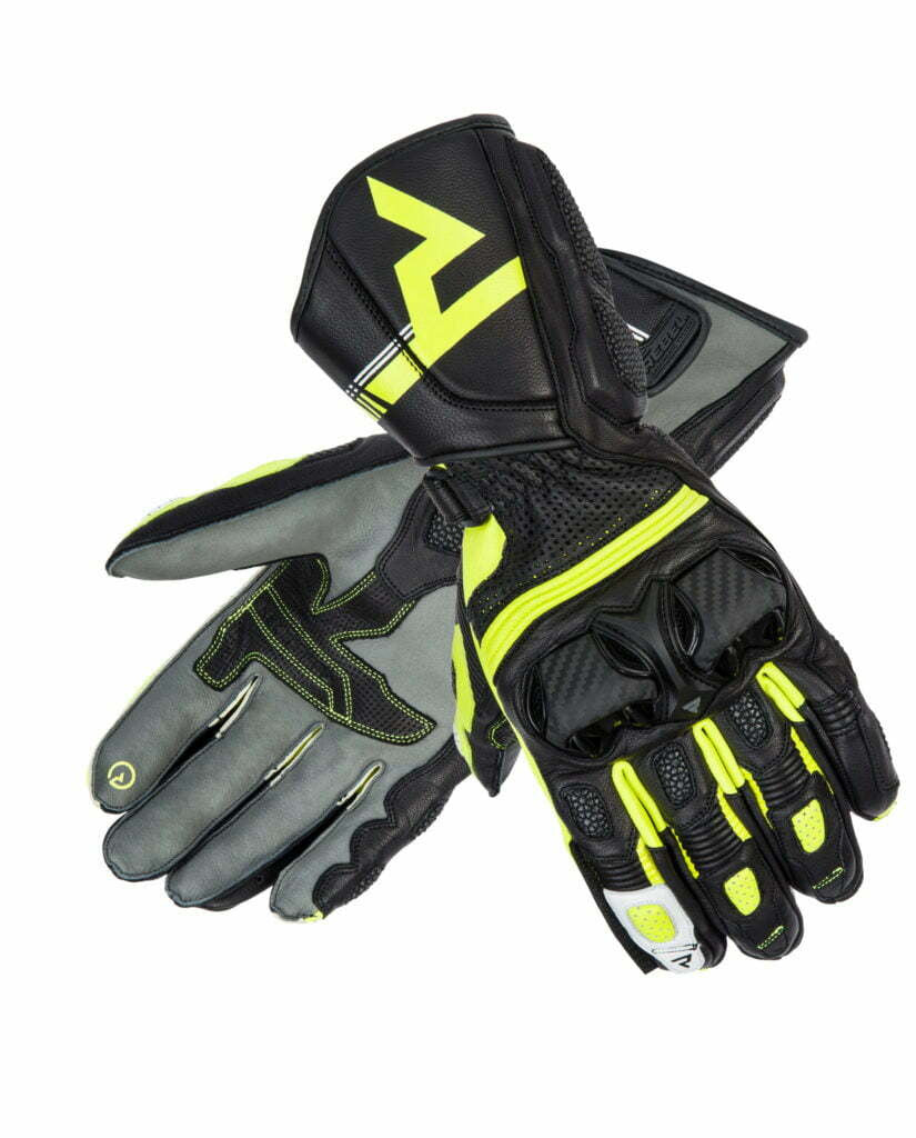 Rebelhorn Sport Mc-Gloves St Long Black /Flu