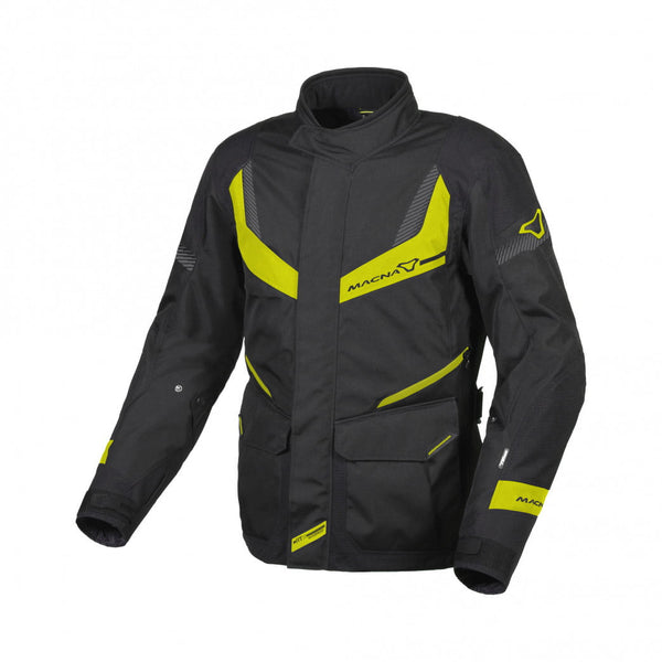 Macna Textile MC Jacket Rancher Black / Flux