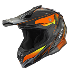 ROCC Cross MC Helm 713 Schwarz /Orange