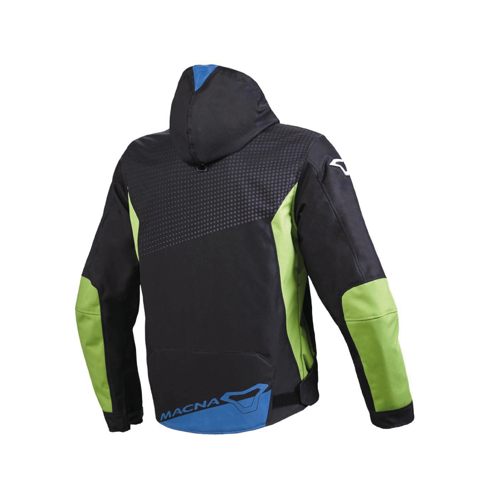 Macna Softshell MC Jacke imbuz schwarz /grün