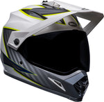 Bell Adventure Mc-Helm MX-9 Adventure Mips Weiß /Flu 