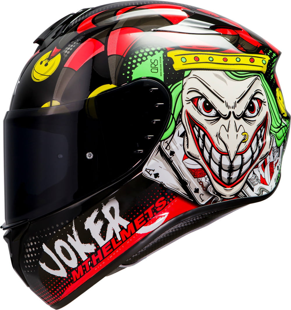 Mt Helmets Integral MC Helmet Targo Joker Black