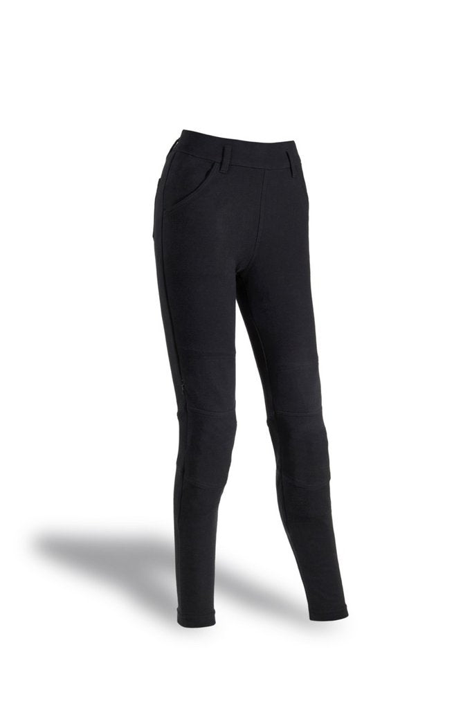 Siebzig Damen Kevlar Mc-Leggings Iris SD Pl1 Schwarz