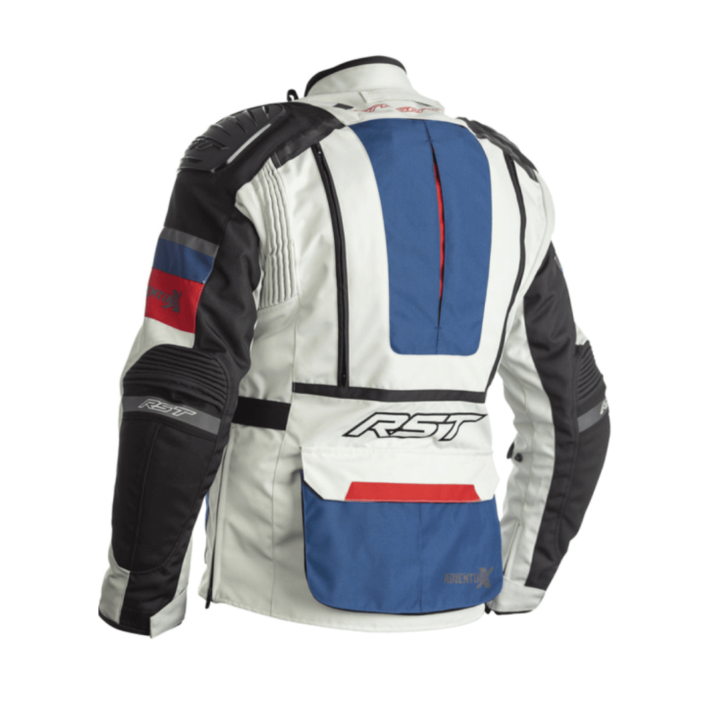 RST Textile MC-Jacket Adventure-X Blue /Rot