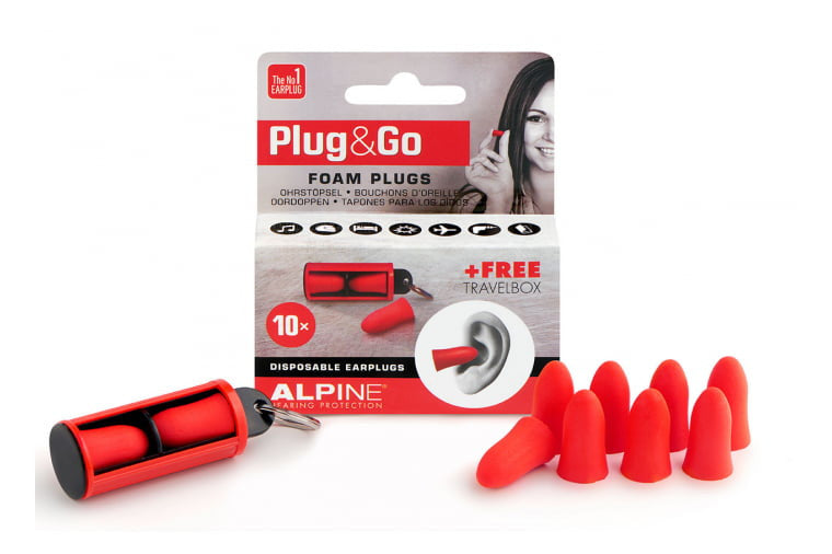 Alpine earplugs plug & go