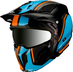 MT Helmets Öppen Mc-Hjälm Streetfighter SV Twin A4