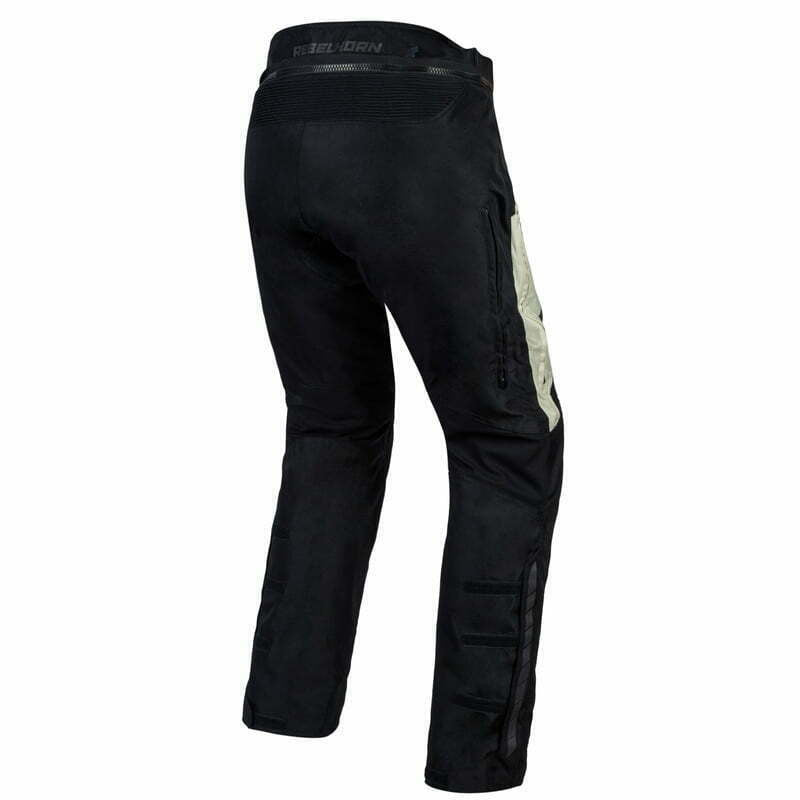 Rebelhorn Textile MC-Pants Hiker III Schwarz /Grau