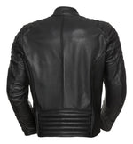 ixs mc-leather jacket ld klassiek donker zwart