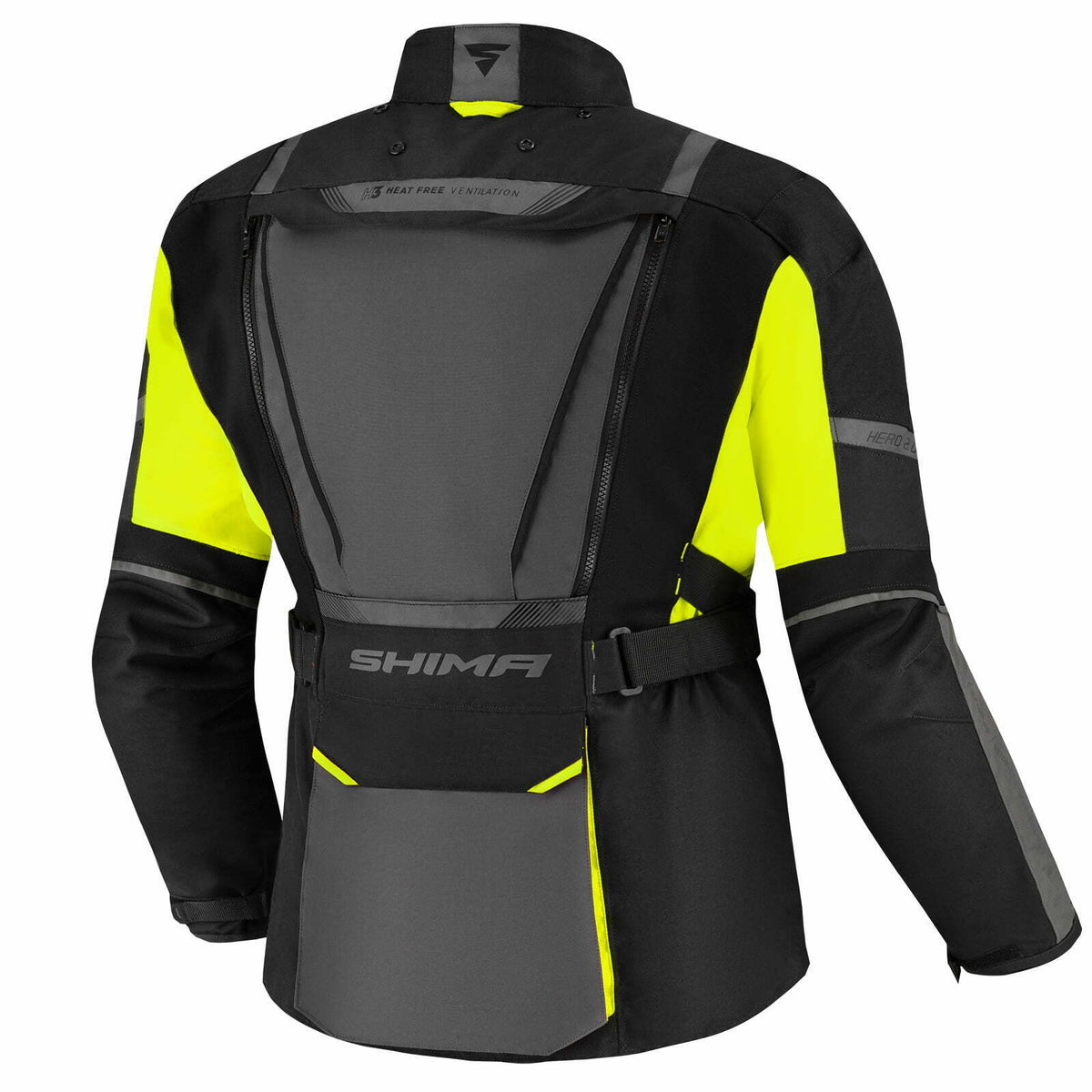 Shima Textile MC-Jacket Hero 2.0 Schwarz /Grippe