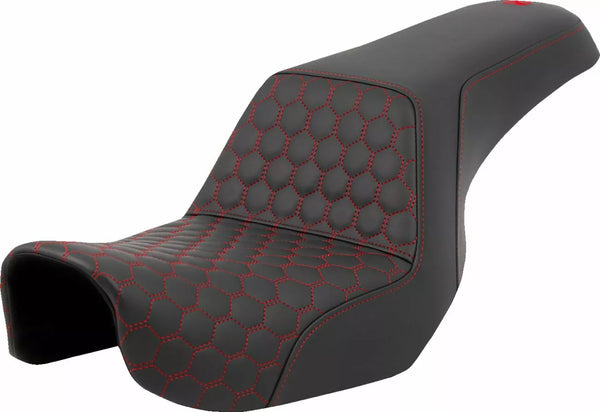SEAT SADDLEMEN Step Up HC Red Stitch 806-04-17704
