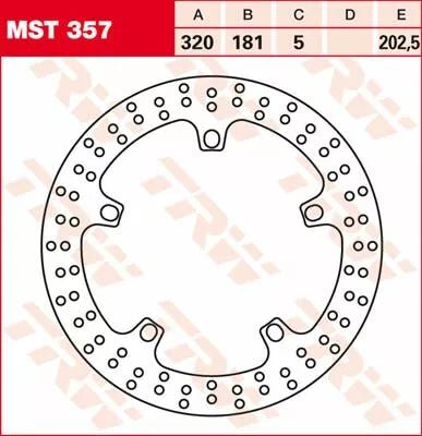 TRW -Rotor TRW MST357 MST357
