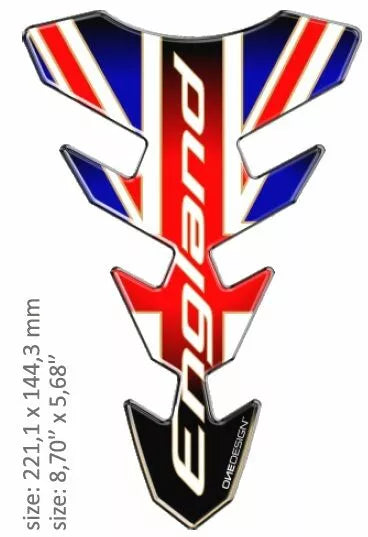 Oneedesign Tank Pad Slim England Flag CGEXS75P