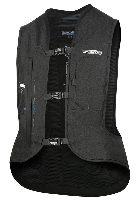 Airbagjäst helite e-turtle zwart