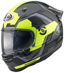 Arai helm quantic gezicht fluor geel