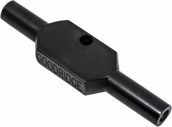 Goodridge Tee-fitting 2x-03f w/mtg MCHD-001BK